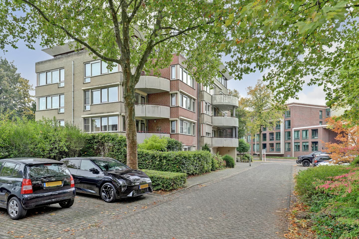 De zijkant van het Kloosterhof in Venray